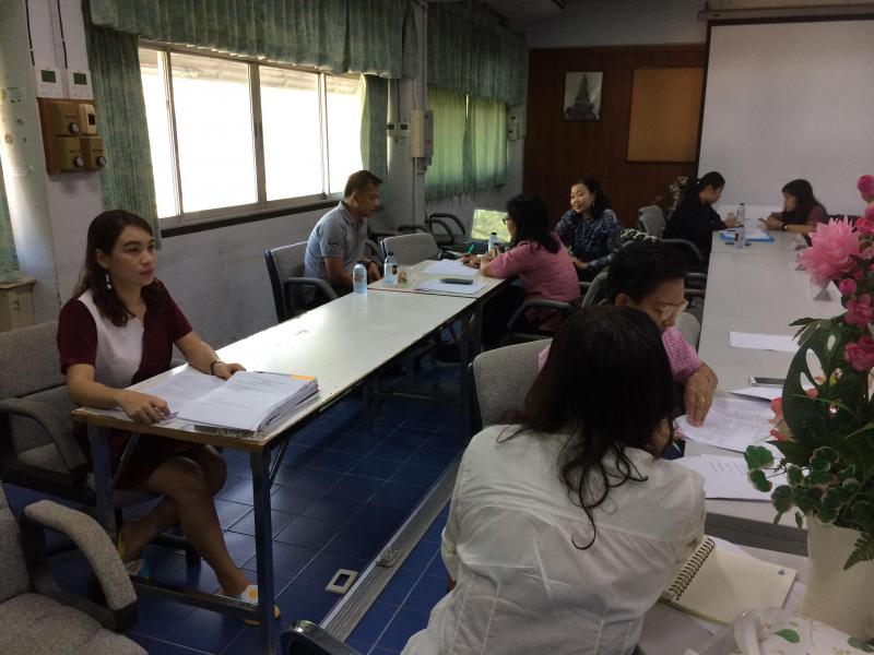 2. การตรวจสอบและประเมินผลการควบคุมภายใน ประจำปีงบประมาณ พ.ศ.2561 วันที่ 13 พฤศจิกายน 2561 ณ ห้องประชุมสักทอง อาคาร 1 ชั้น 2
